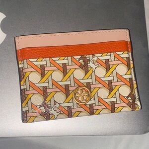 Tory Burch Leather Card Case